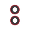 Rear Camera Lens + Frame Red iPhone 14 - 14 Plus