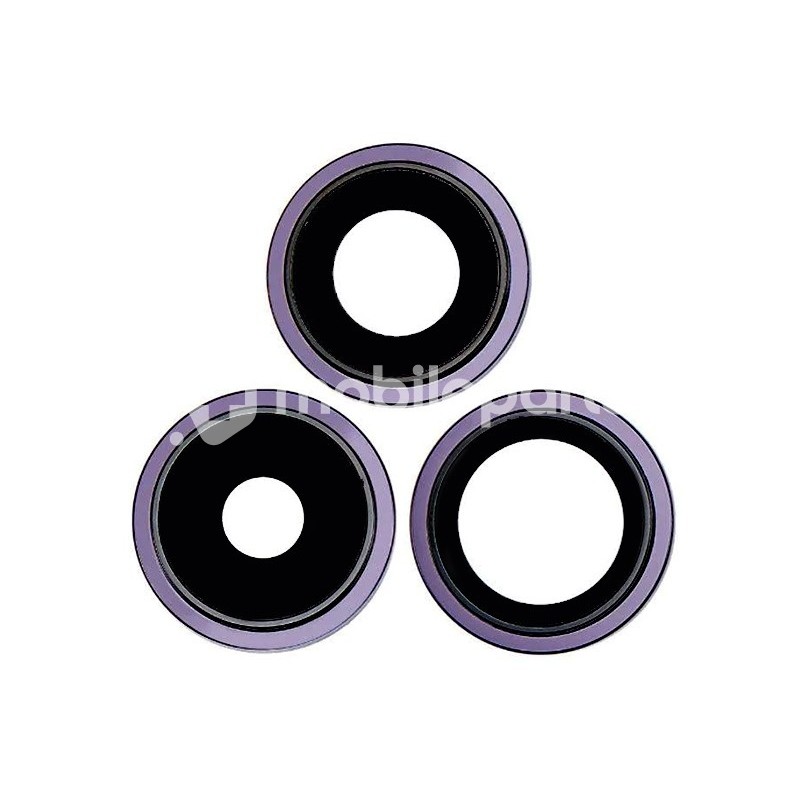 Rear Camera Lens + Frame Purple iPhone 14 Pro - 14 Pro Max