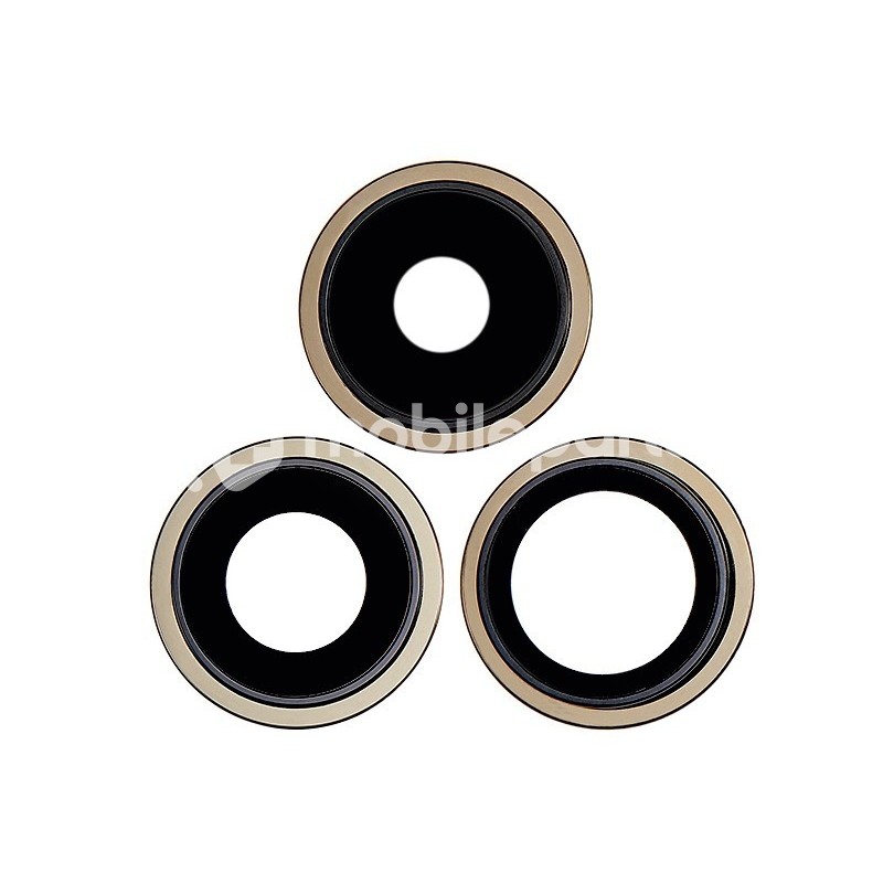 Rear Camera Lens + Frame Gold iPhone 14 Pro - 14 Pro Max