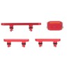 Set of 4 Red External Keys iPhone 14 - 14 Plus