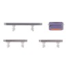 Set of 4 Purple External Keys iPhone 14 Pro - 14 Pro Max