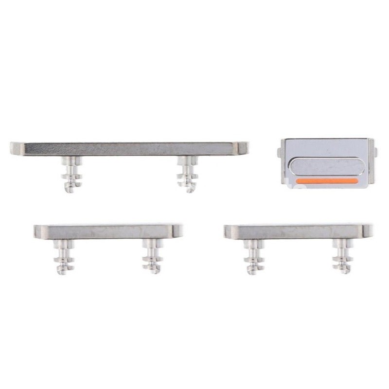 Set of 4 Silver External Keys iPhone 14 Pro - 14 Pro Max