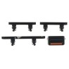Set of 4 Black External Keys iPhone 13