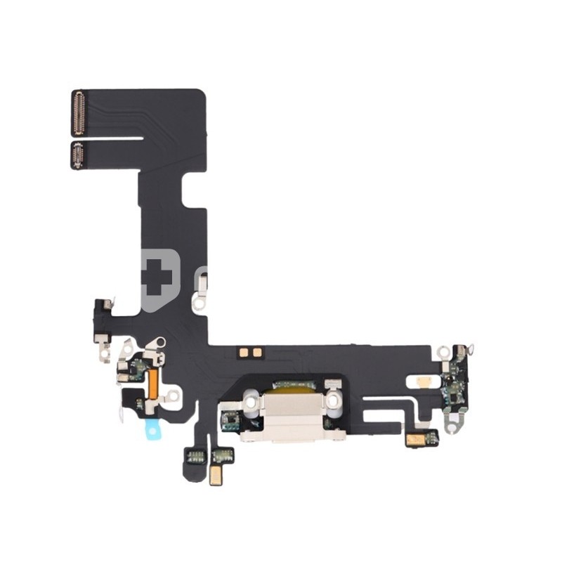 Charging Connector White Flex Cable iPhone 13