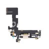 Charging Connector White Flex Cable iPhone 13