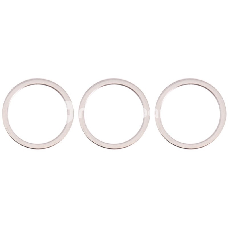 Set 3 Pcs Frame White Rear Camera iPhone 13 Pro Max