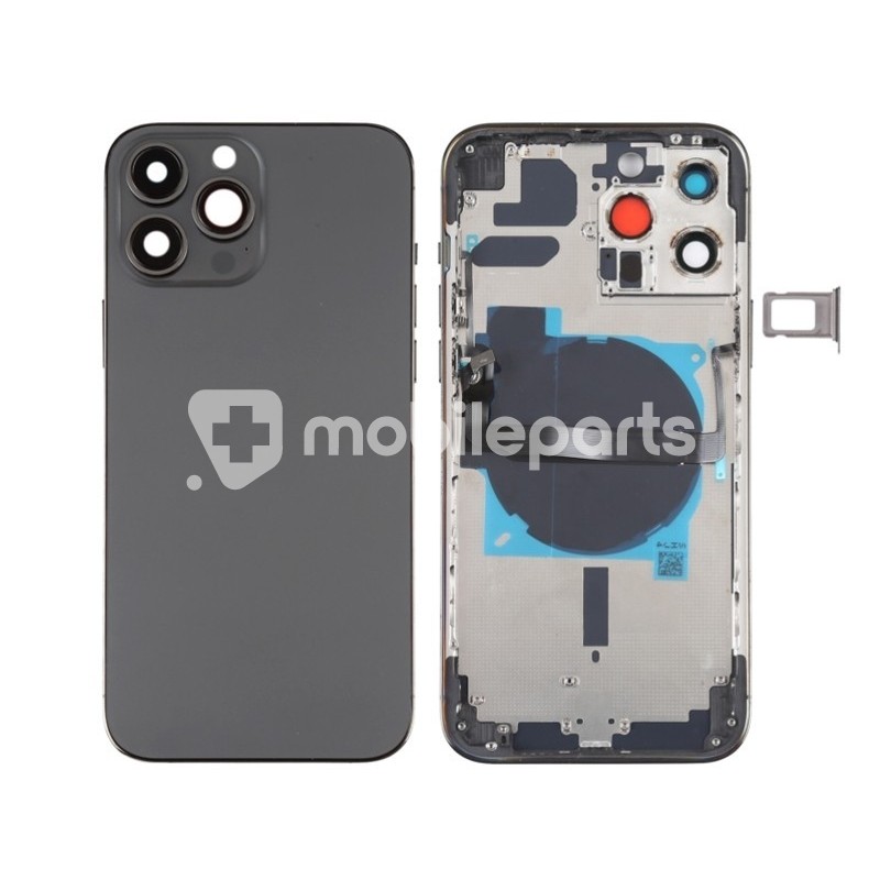 Rear Cover Black iPhone 13 Pro Max No Logo