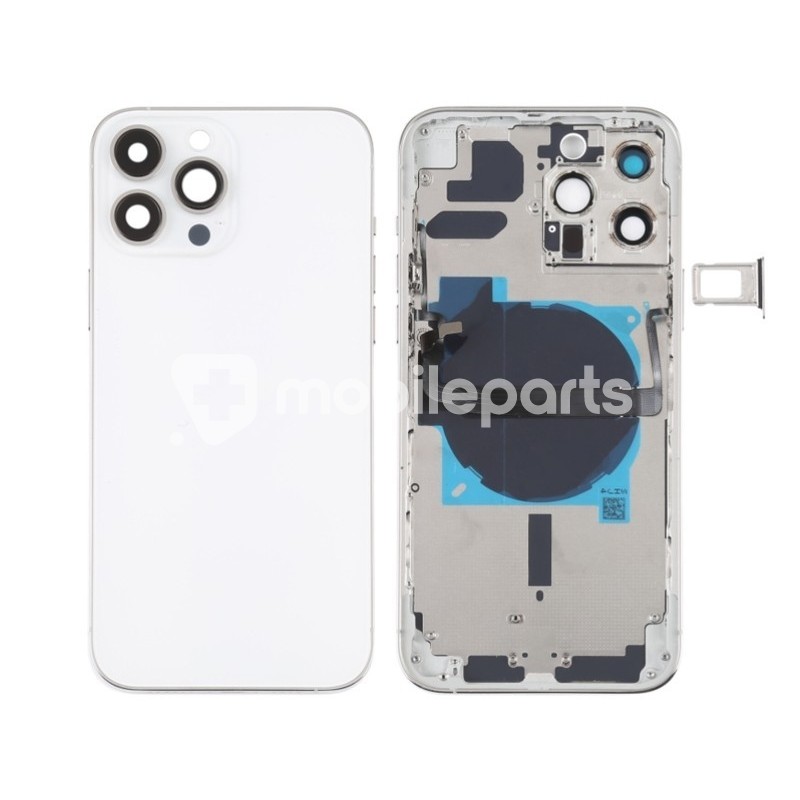 Rear Cover White iPhone 13 Pro Max No Logo