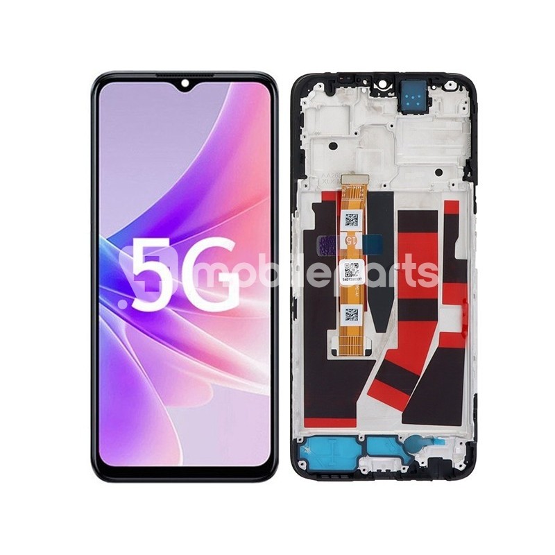 Display Touch + Frame Black OPPO A77 5G (IPS)