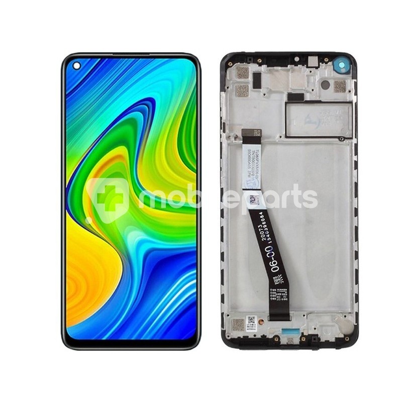 Display Touch + Frame Black Xiaomi Redmi Note 9 (IPS)