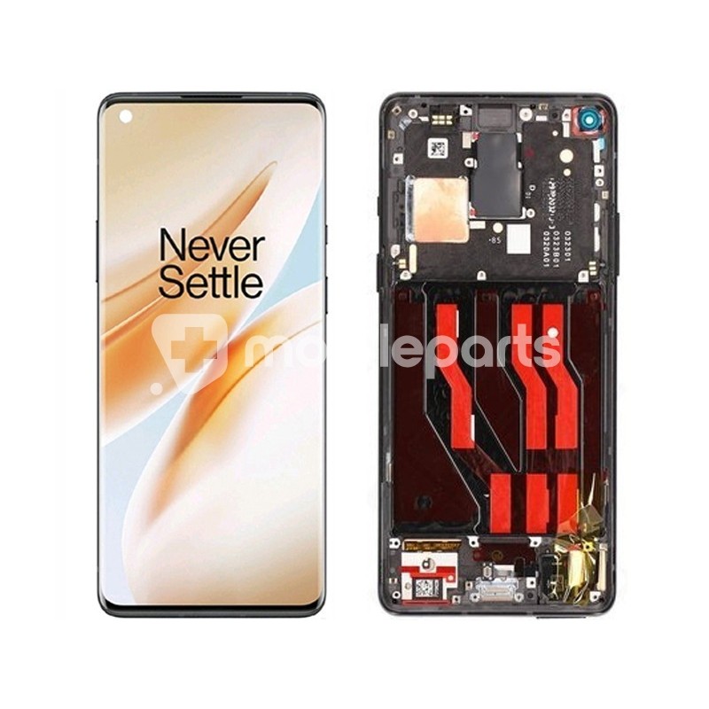 Display Touch + Frame Onyx Black OnePlus 8 (Pulled)