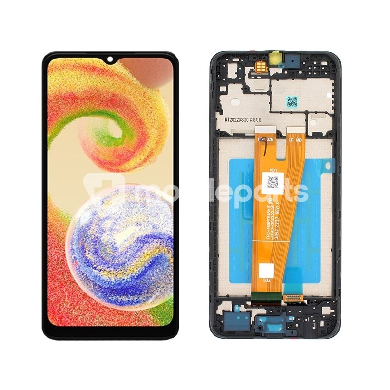 Display Touch + Frame Black Samsung SM-A045 A04 (IPS)