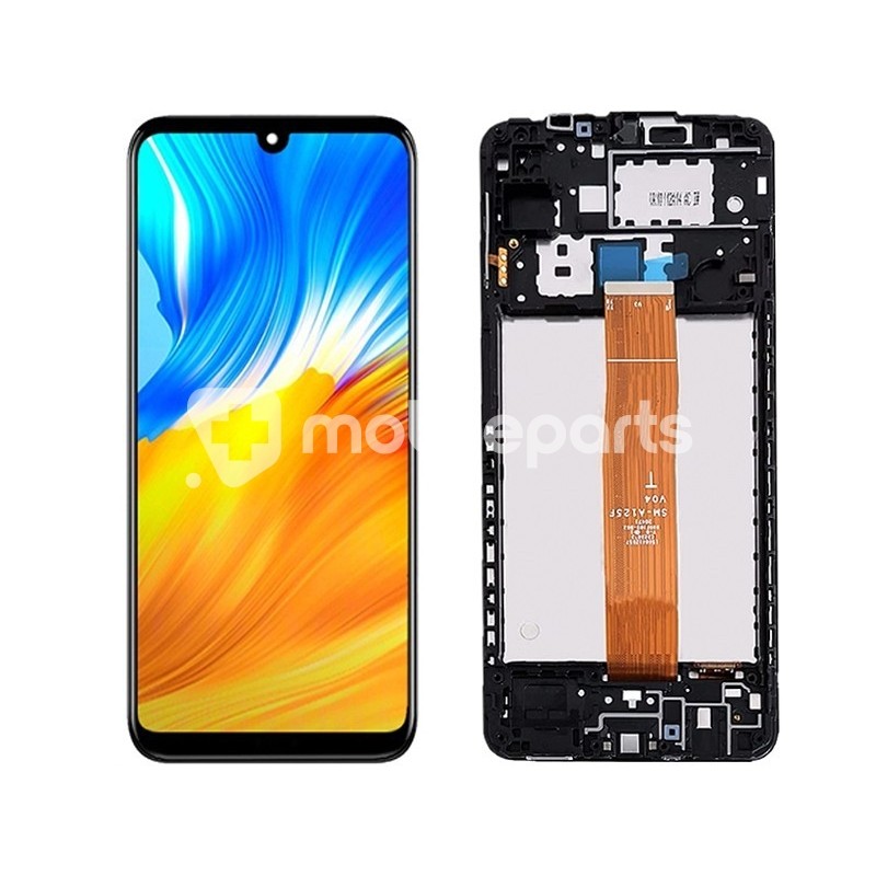 Display Touch + Frame Black Samsung SM-A125 A12 (IPS)