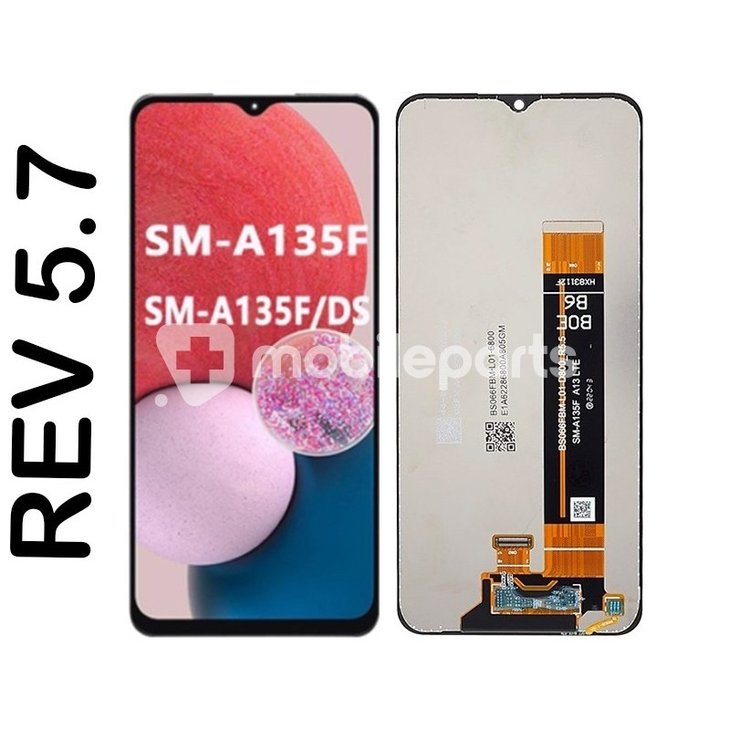 Display Touch Black Samsung SM-A135 A13 4G (A)