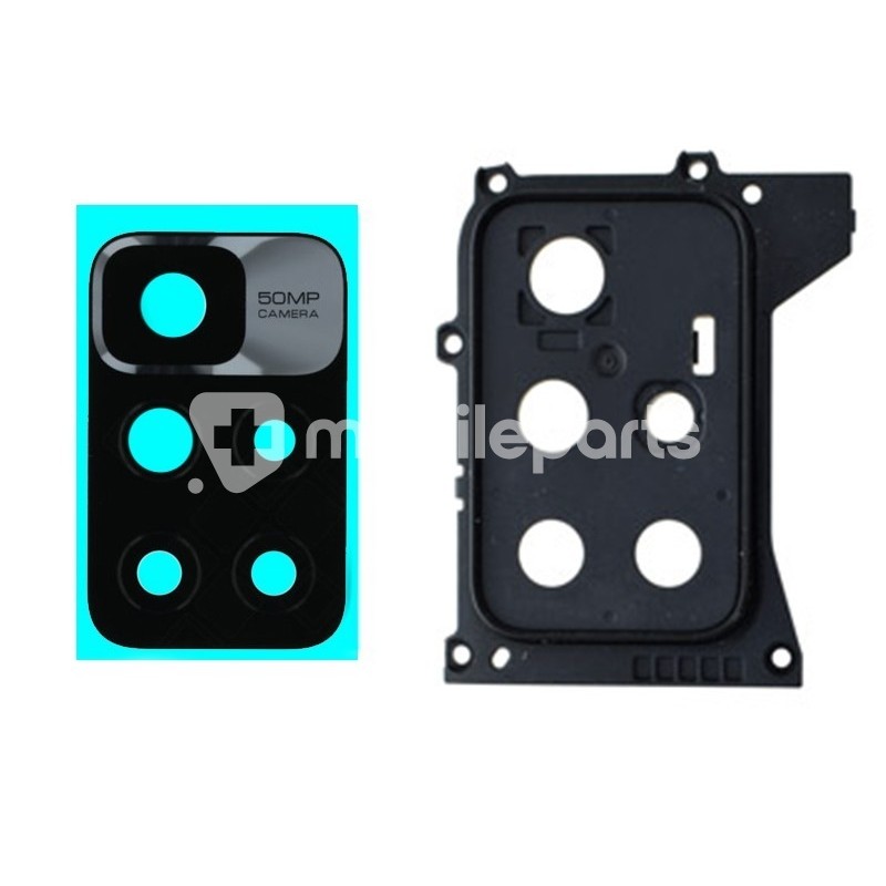 Rear Camera Lens + Frame Black Xiaomi Redmi 10 4G - 10 4G 2022
