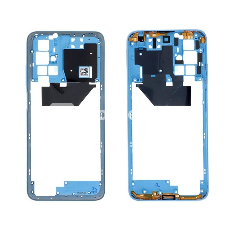 Middle Frame Sea Blue Xiaomi Redmi 10 4G - Xiaomi Redmi 10 4G 2022