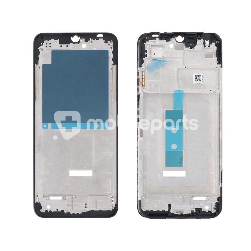 LCD Frame Black + Flex Power Xiaomi Poco M5
