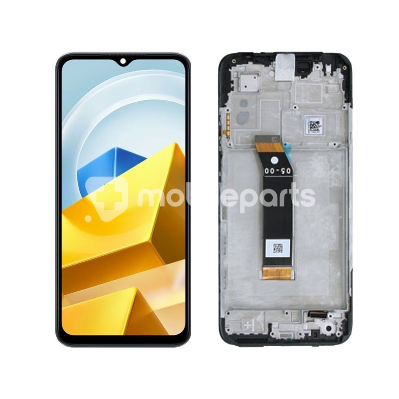 Display Touch + Frame Black Xiaomi Poco M5 Ori