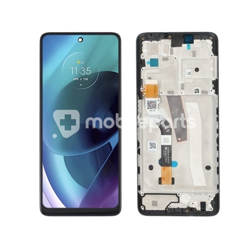 Display Touch + Frame Black Moto G51 (IPS)