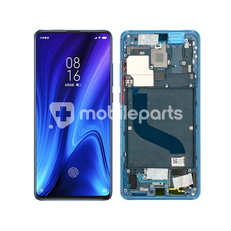 Display Touch + Frame Blu Xiaomi Mi 9T - Mi 9T Pro (OLED)