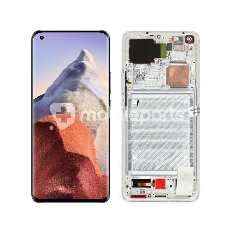 Display Touch + Frame Ceramic White Xiaomi Mi 11 Ultra 5G - 11 Pro