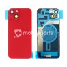 Rear Cover Red + Holder + Magnetism Ring iPhone 14 Plus No Logo