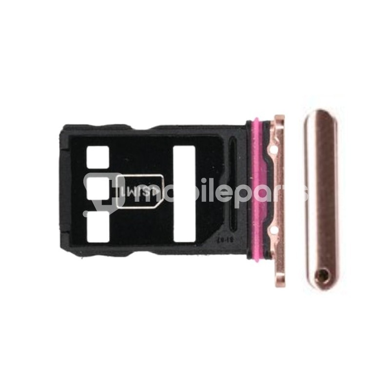 Sim Card Tray Blush Gold Huawei P40 Pro