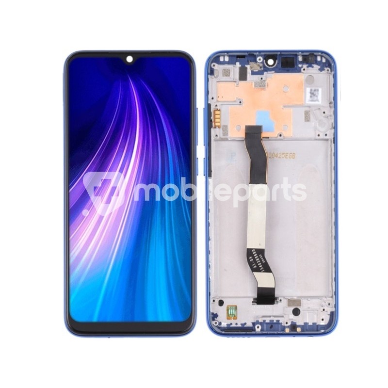 Display Touch + Frame Neptune Blue Xiaomi Redmi Note 8 - Redmi Note 8 2021 (IPS)