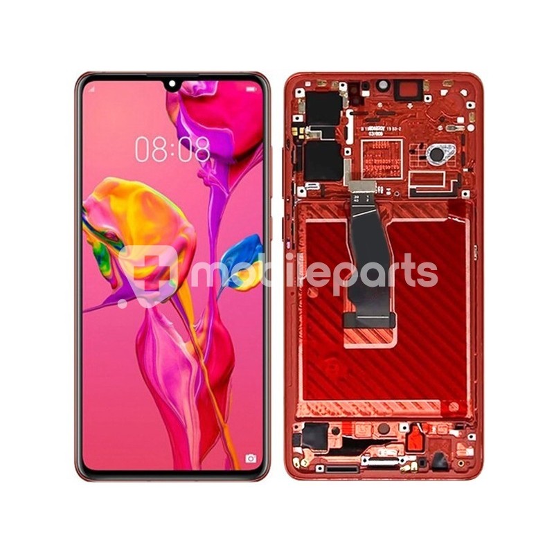 Display Touch + Frame Amber Huawei P30 (OLED)