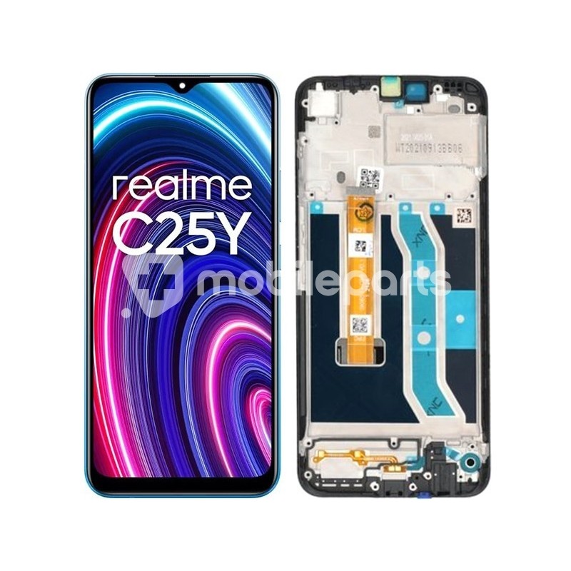 Display Touch + Frame Black Realme C25Y (IPS)
