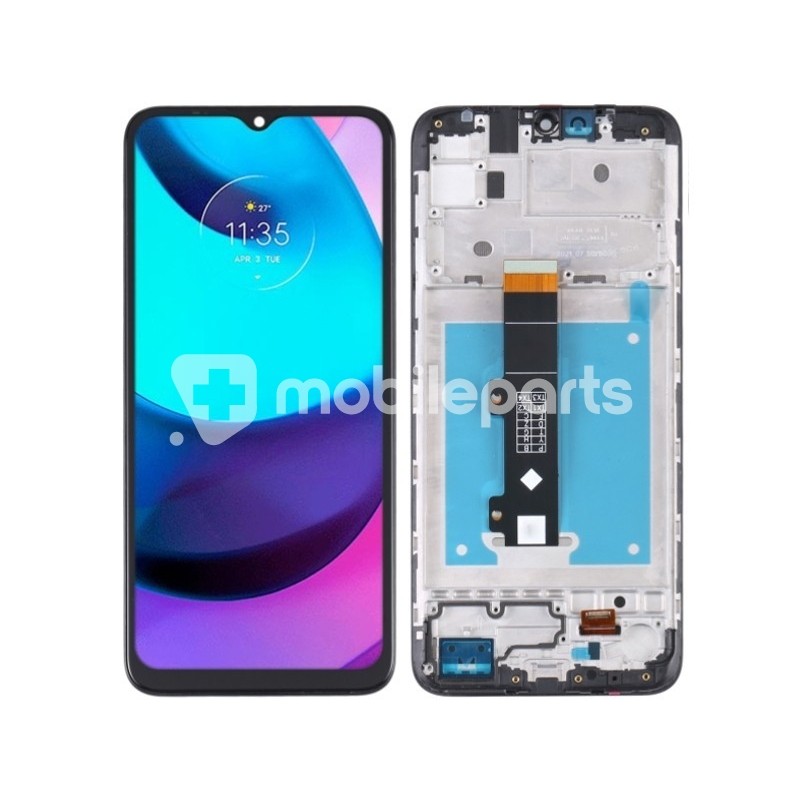 Display Touch + Frame Black Moto E20 (IPS)