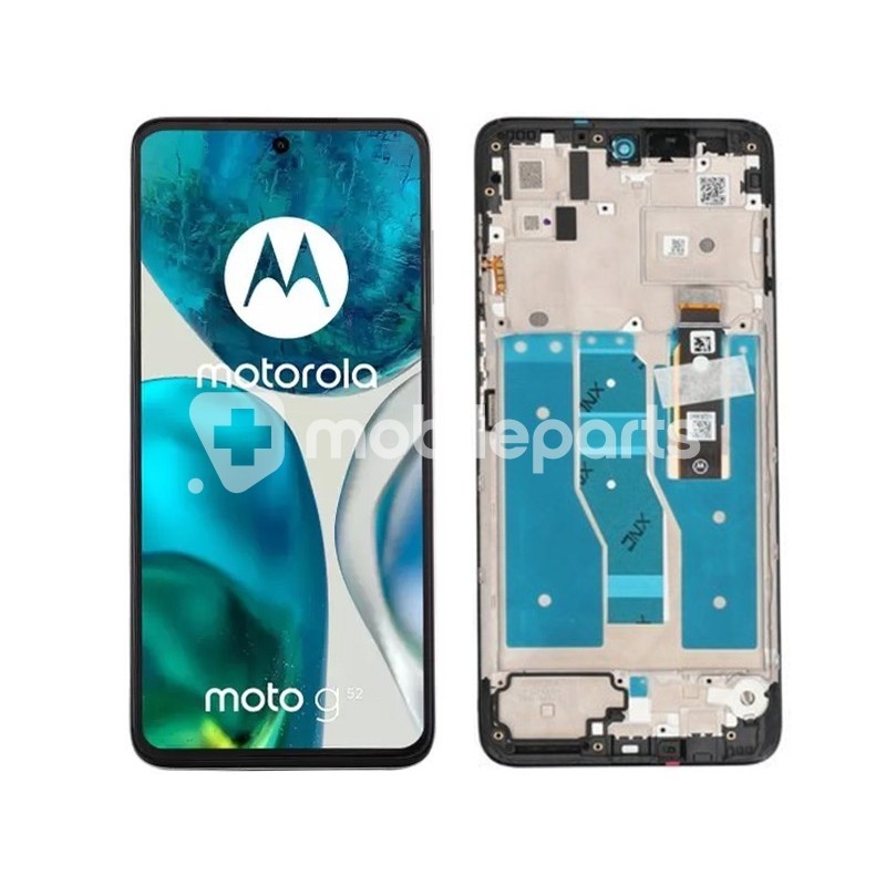 Display Touch + Frame Charcoal Grey Moto G52 (OLED)