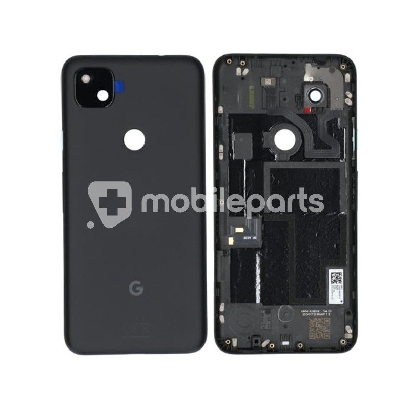 Retro Cover Just Black Google Pixel 4A 4G Ori