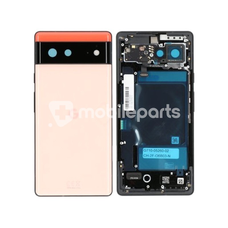 Rear Cover Kinda Coral Google Pixel 6 Ori