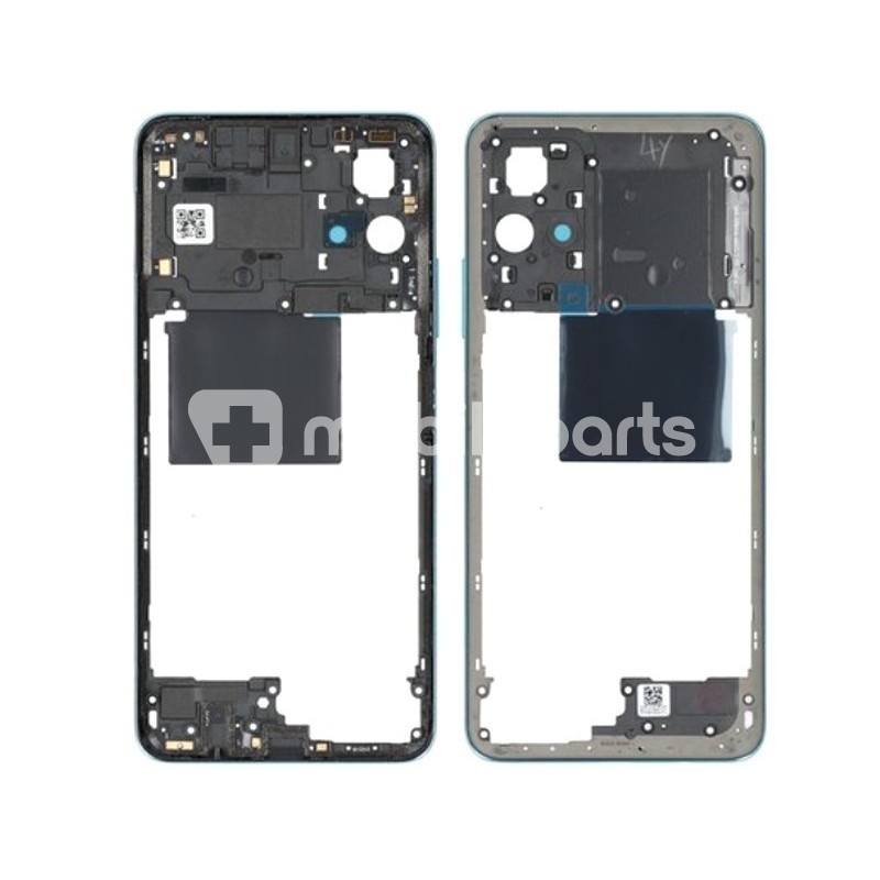 Middle Frame Cool Blue + Antenna NFC Xiaomi Poco M4 Pro 5G