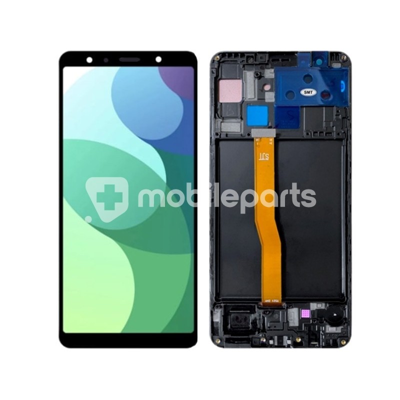 Display Touch + Frame Black Samsung SM-A750 A7 2018 (OLED)