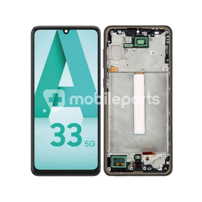 Display Touch + Frame Black Samsung SM-A336 A33 5G (OLED)