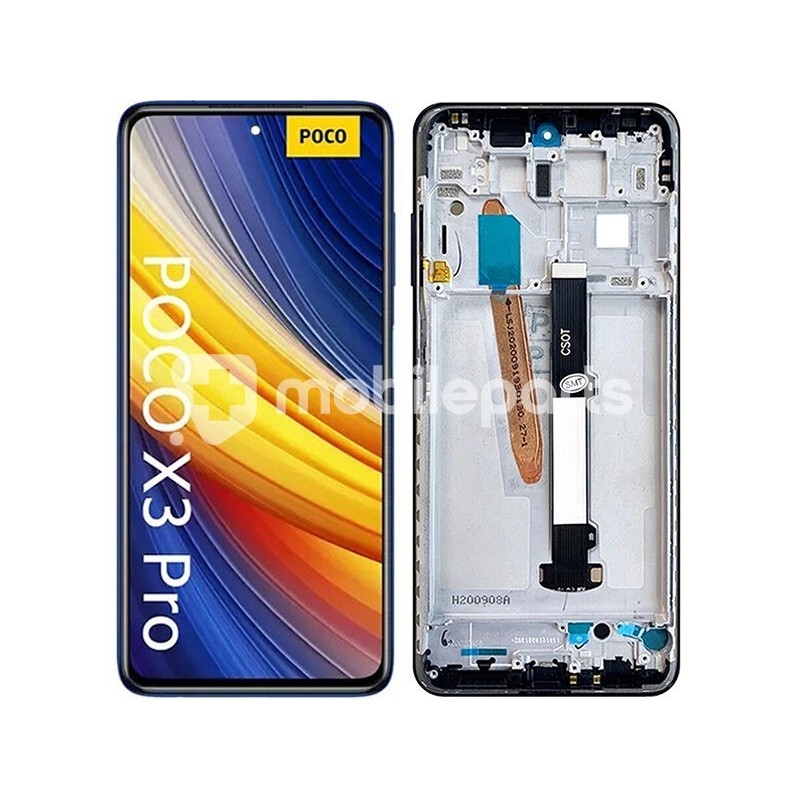 Display Touch + Frame Phantom Black Xiaomi Poco X3 Pro (IPS)
