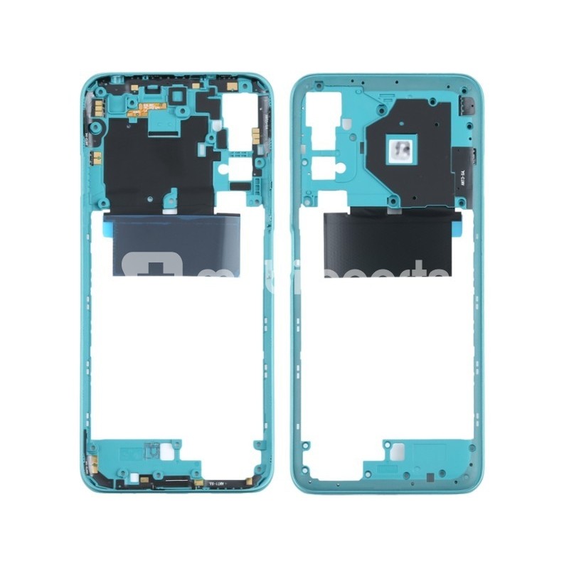Middle Frame Aurora Green + NFC Antenna Xiaomi Redmi Note 10 5G