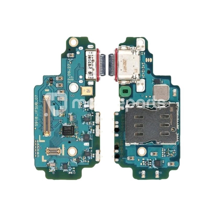 Charging Connector + Board Samsung SM-S918B S23 Ultra Ori