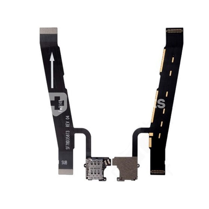 Sim Card Reader Flex Cable Moto Edge 30