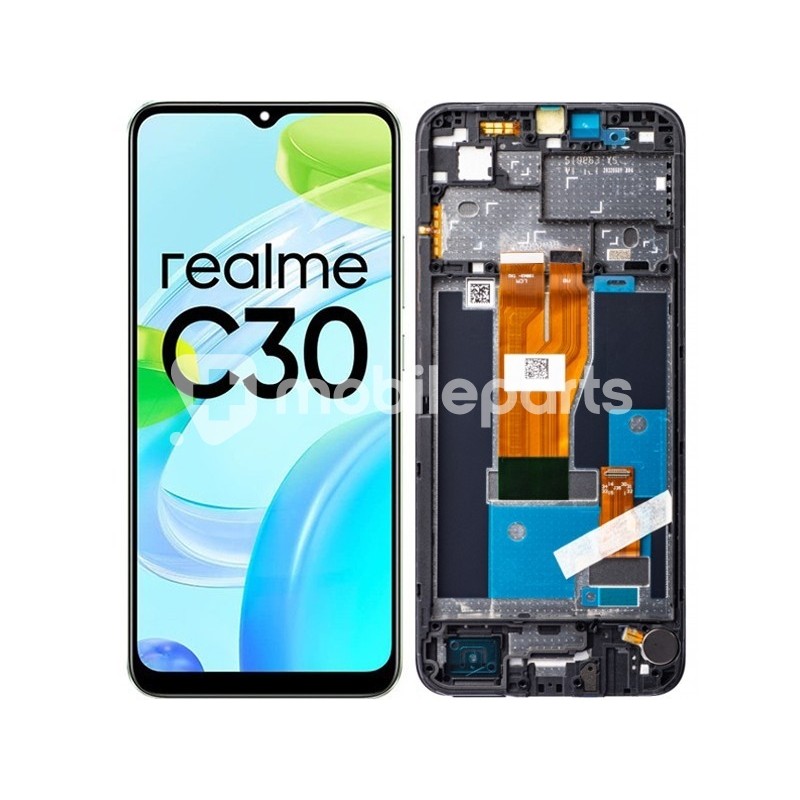 Display Touch + Frame Black Realme C30 - 50i Prime (IPS)
