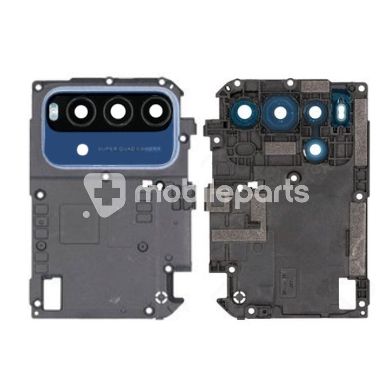 Rear Camera Lens Twilight Blue + Frame Xiaomi Redmi 9T (Triple camera Version)