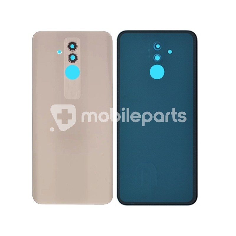 Rear Cover Gold + Camera Lens Huawei Mate 20 Lite No Logo