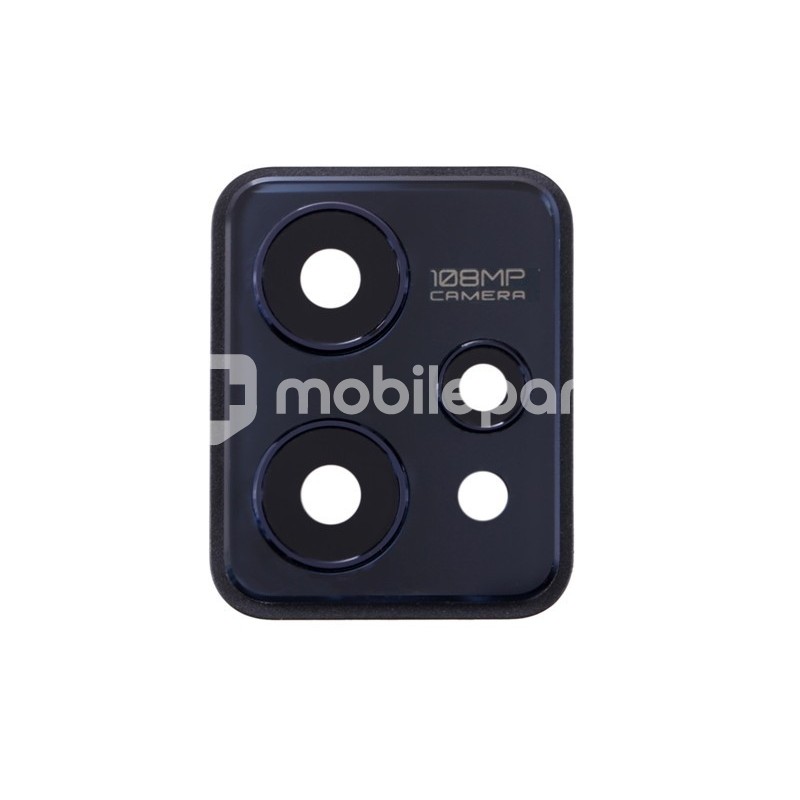 Rear Camera Lens + Frame Meteor Black Realme 9