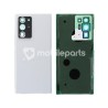 Rear Cover White + Camera Lens Samsung SM-N986 Note 20 Ultra 5G No Logo
