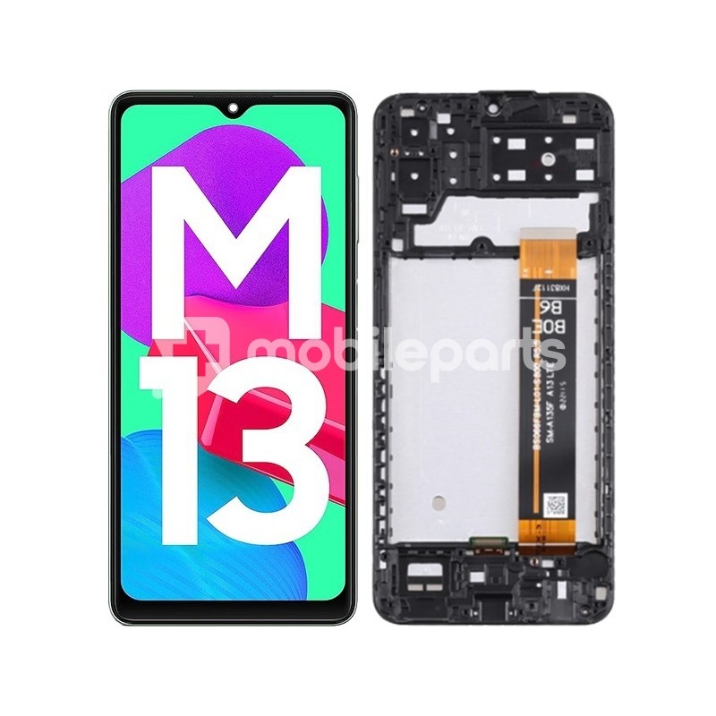 Display Touch + Frame Black Samsung SM-M135 M13 (IPS)