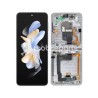 Display Touch + Frame Silver White Samsung SM-F721 Flip4 Ori