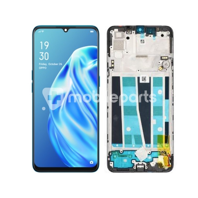 Display Touch + Frame Black OPPO A91 (OLED)