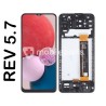 Display Touch + Frame Black Samsung SM-A135 A13 4G (IPS) REV 5.7